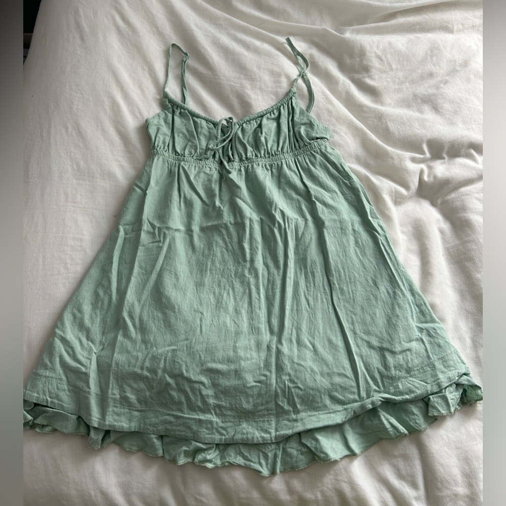 Princess Polly sage green dress